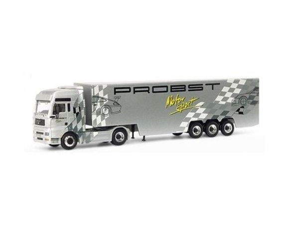 Schuco 22649 MAN TGA PROBST MOTORSPORT 1/87 Modellino
