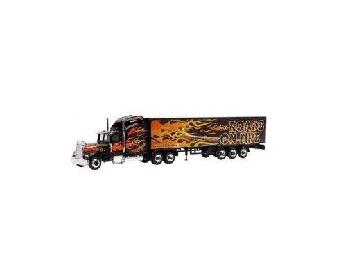 Schuco 23612 FREIGHTLINER CLASSIC ROADS ON FIRE Modellino