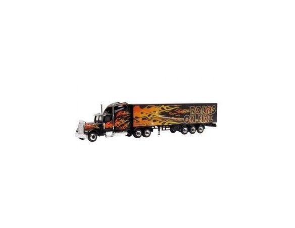 Schuco 23612 FREIGHTLINER CLASSIC ROADS ON FIRE Modellino