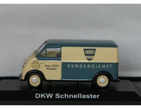 Schuco 2406 DKW EXPRESS BOX VAN 1/43 Modellino