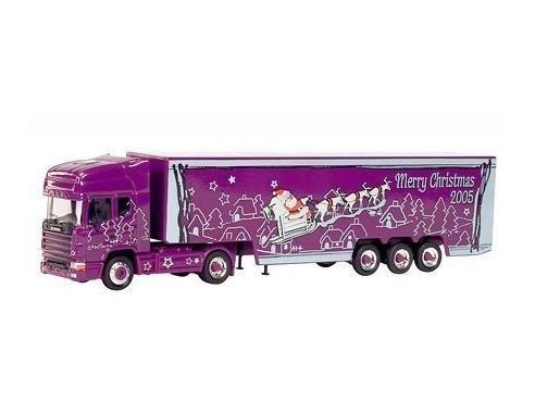 Schuco 24209 SCANIA TOPLINE 'NATALE 2005' 1/87 Modellino