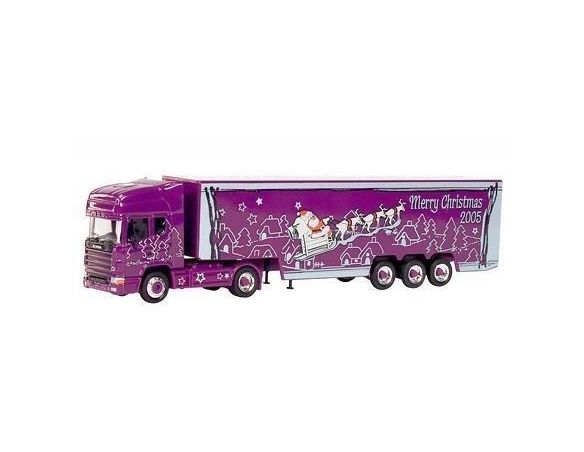 Schuco 24209 SCANIA TOPLINE 'NATALE 2005' 1/87 Modellino