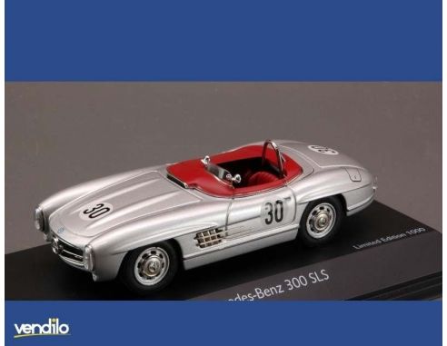 Schuco SH2476 MERCEDES 300 SLS N.30 P.O'SHEA SCCA CHAMPIONSHIP 1957 1:43 Modellino