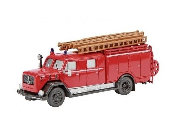 Schuco 24820 MAGIRUS-DEUTZ LF 16 FIRE TRUCK 1/87 Modellino