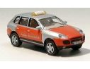 Schuco 25124 PORSCHE CAYENNE GREY ORANGE 1/87 Modellino