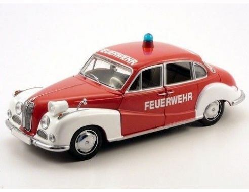 Schuco 5514 BMW 502 FIRE BRIGADE 1954 1/43 Modellino