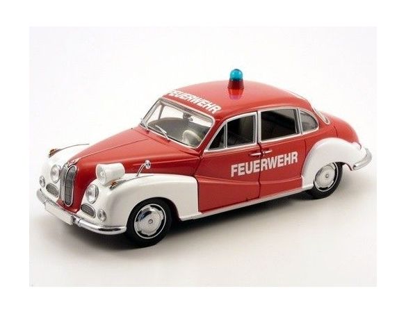 Schuco 5514 BMW 502 FIRE BRIGADE 1954 1/43 Modellino