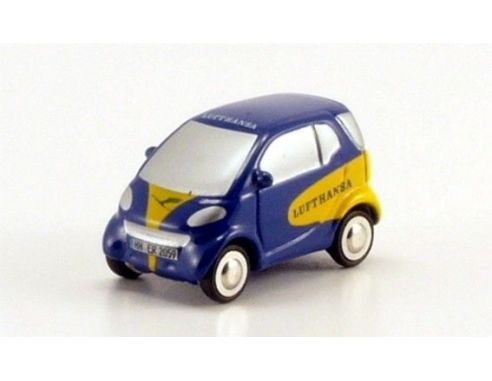 Schuco 5602 SMART CITY COUPE LUFTHANSA PICCOLO Modellino