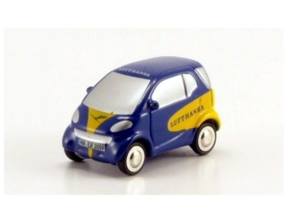 Schuco 5602 SMART CITY COUPE LUFTHANSA PICCOLO Modellino