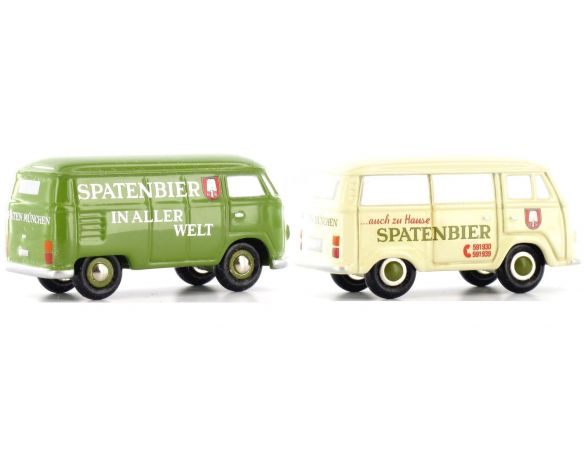 Schuco 5812 SET SPATENBIER VW T1 + VW T2 PICCOLO Modellino