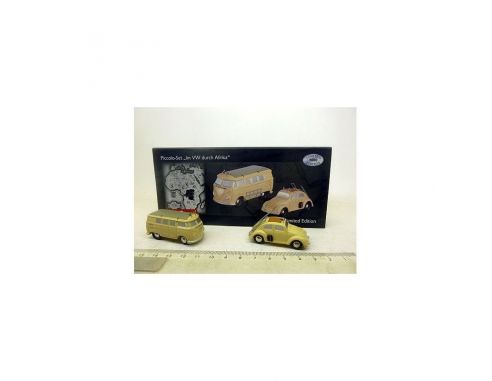 Schuco 5821 IM VW QUER DURCH AFRIKA SET PICCOLO Modellino