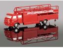 Schuco 5895 MAN 415 PORSCHE RACE TRANSPORTER Modellino