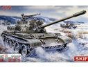 Sky Marks SKIF221 T 55 A SOVIET BATTLE TANK KIT 1:35 Modellino