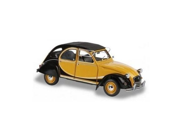 Solido SL118351 CITROEN 2CV 1982 YELLOW/BLACK 1:18 Modellino