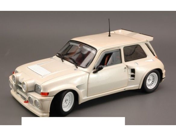 Solido SL118355 RENAULT 5 MAXI TURBO 1985 PEARL 1:18 Modellino