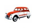 Solido SL118360 CITROEN 2 CV CHARLESTON 1982 WHITE/ORANGE 1:18 Modellino