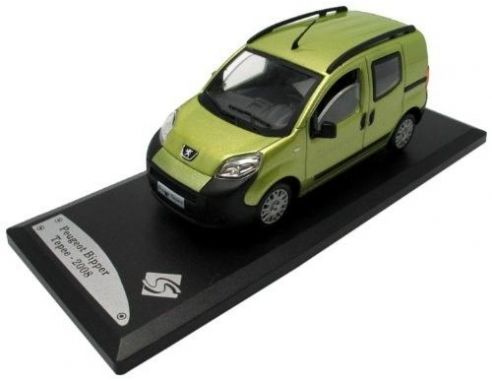 Solido SL143300 PEUGEOT BIPPER TEPEE 2008 METALLIC GREEN 1:43 Modellino