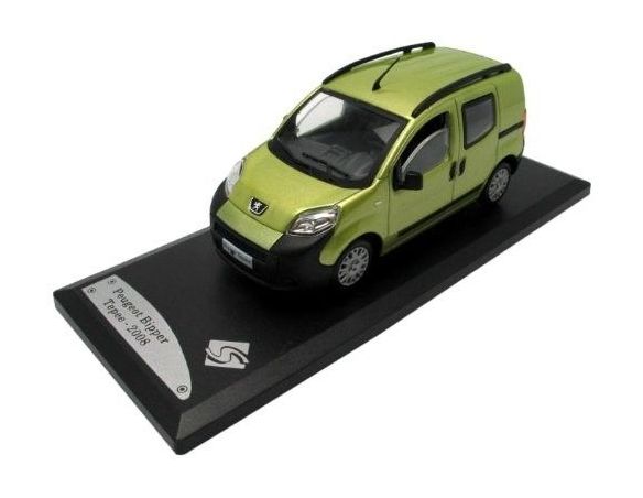 Solido SL143300 PEUGEOT BIPPER TEPEE 2008 METALLIC GREEN 1:43 Modellino