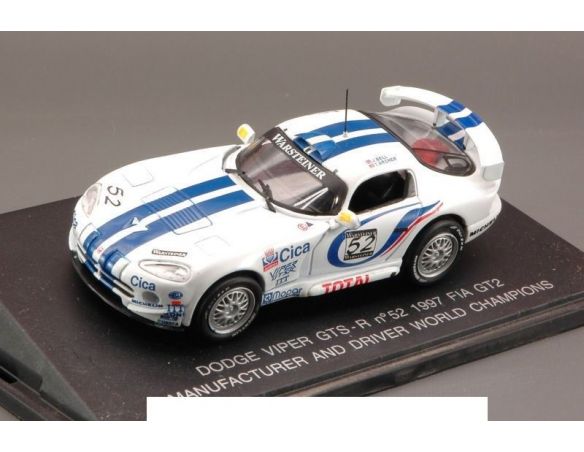Universal Hobbies UH61600 DODGE VIPER GTS N.52 '97 FIA 1:43 Modellino