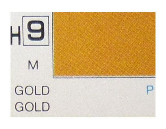 Gunze GU0009 GOLD METALLIC ml 10 Pz.6 Modellino