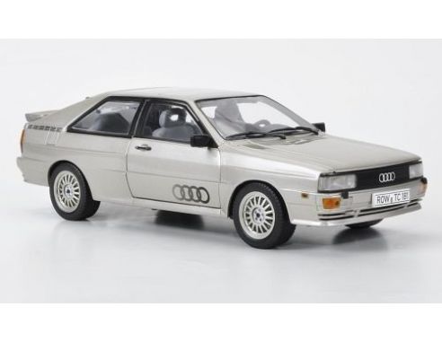 Vitesse 04152 AUDI QUATTRO COUPE SILVER '81 1/18 Modellino