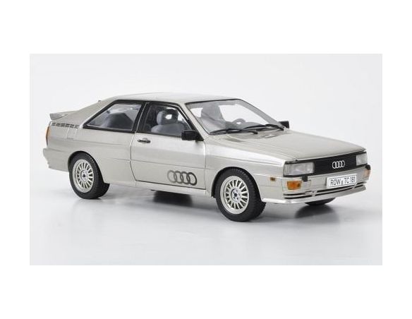 Vitesse 04152 AUDI QUATTRO COUPE SILVER '81 1/18 Modellino