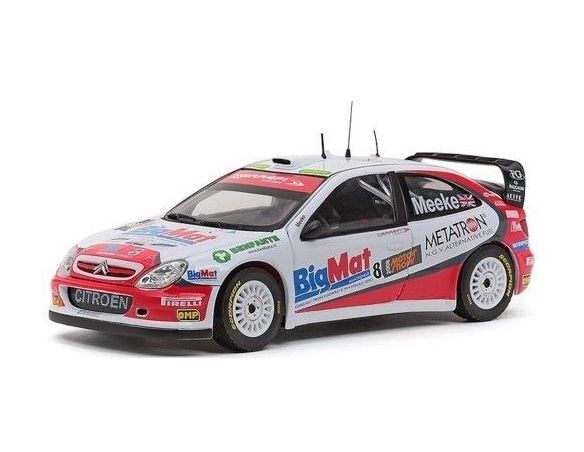 Vitesse 04472 CITROEN XSARA WRC n.8 MEEKE 1/18 Modellino