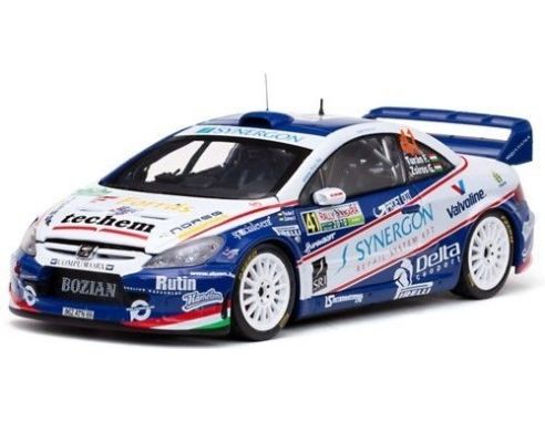 Vitesse 04698 PEUGEOT 307WRC n.41 TURAN 2010 1/18 Modellino
