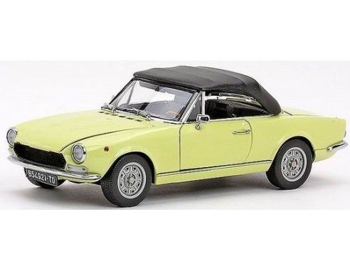 Vitesse 04921 FIAT 124 SPIDER BS1 1970 YELLOW 1/18 Modellino