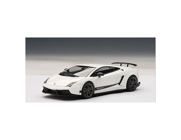 Auto Art / Gateway AA54643 LAMBORGHINI GALLARDO LP570-4 SUPERLEGGERA MONOCERUS WHITE 1:43 Modellino