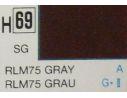 Gunze GU0069 GREY SEMI-GLOSS ml 10 Pz.6 Modellino