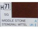 Gunze GU0071 MIDDLE STONE SEMI-GLOSS  ml 10 Pz.6 Modellino