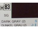 Gunze GU0083 DARK GRAY SEMI-GLOSS ml 10 Pz.6 Modellino