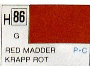 Gunze GU0086 RED MADDER GLOSS ml 10 Pz.6 Modellino