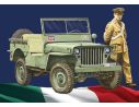 Italeri IT6355 WILLYS JEEP 1/4 TON 4x4 ARMA DEI CARABINIERI KIT 1:24 Modellino