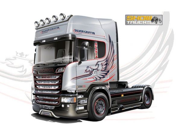 Italeri IT3906 SCANIA R730 STREAMLINE 4x2 KIT 1:24 Modellino