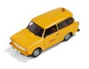 IST Models IST190 TRABANT 601 S FOLLOW ME DHL HUB LEIPZIG 2001 DDR 1:43 Modellino