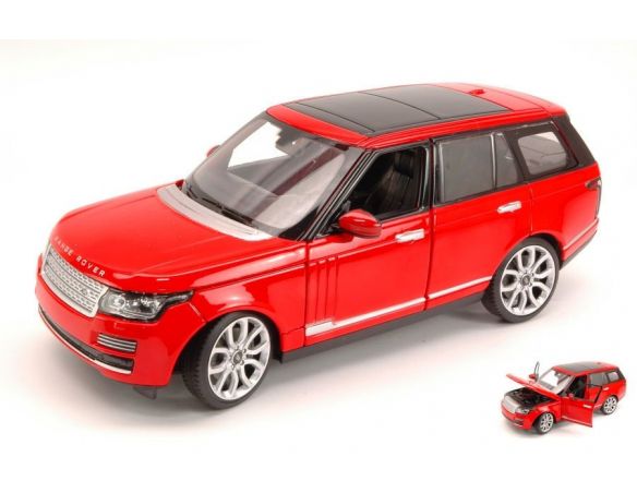 RASTAR RAT56300R RANGE ROVER IV SERIE 2012 RED 1:24 Modellino