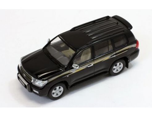 J-Collection JC232 TOYOTA LAND CRUISER 200 VRX V8 2010 BLACK 1:43 Modellino