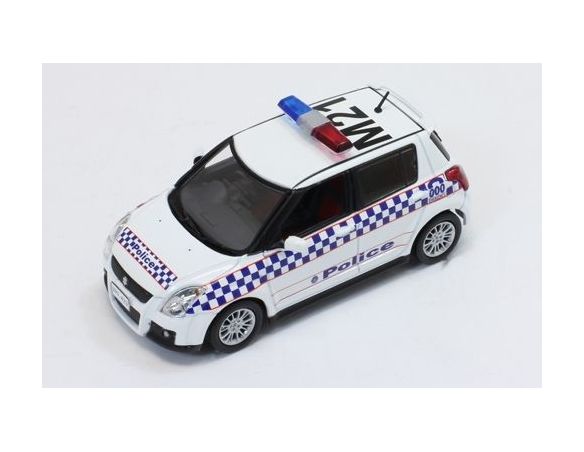 J-Collection JC157 SUZUKI SWIFT AUSTRALIA MELBOURNE POLICE CAR 2010 1:43 Modellino