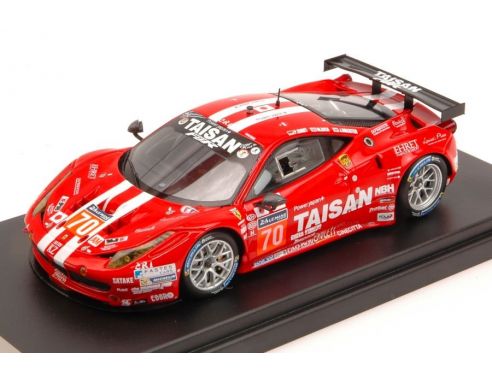 Looksmart LSLM04 FERRARI 458 ITALIA N.70 28th LM 2014 NAKANO-RICH-EHRET 1:43 Modellino