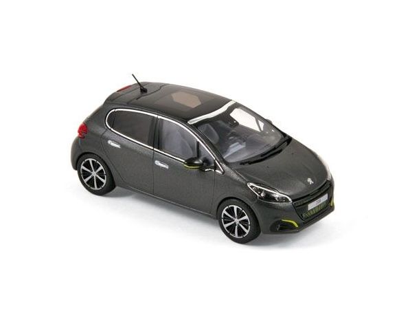 Norev NV472814 PEUGEOT 208 2015 MATT DARK GREY 1:43 Modellino