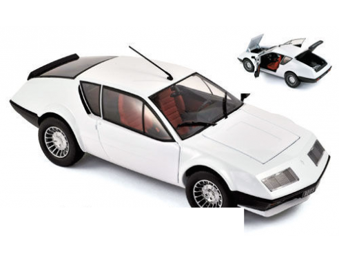 Norev NV185142 RENAULT ALPINE A310 1981 WHITE 1:18 Modellino