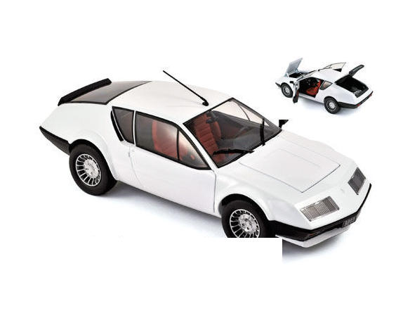 Norev NV185142 RENAULT ALPINE A310 1981 WHITE 1:18 Modellino