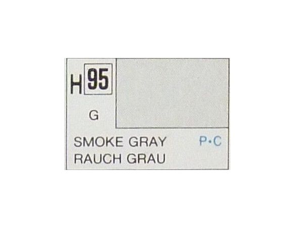 Gunze GU0095 SMOKE GREY GLOSS ml 10 Pz.6 Modellino