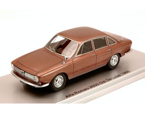 Kess Model KS43000251 ALFA ROMEO 2600 OSI DE LUXE 1965 BROWN MET. ED.LIM.PCS 250 1:43 Modellino