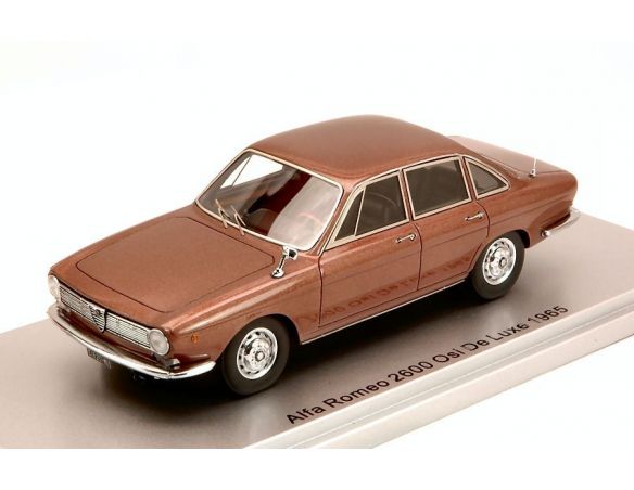 Kess Model KS43000251 ALFA ROMEO 2600 OSI DE LUXE 1965 BROWN MET. ED.LIM.PCS 250 1:43 Modellino