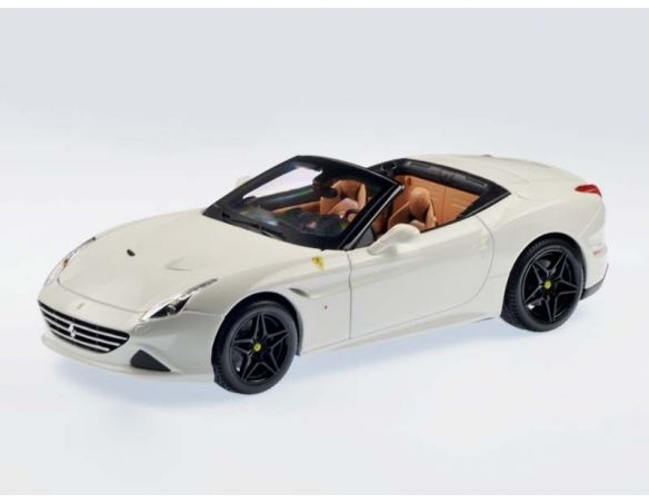 BBURAGO BU16904W FERRARI CALIFORNIA T OPEN 2014 WHITE SIGNATURE 1:18 Modellino