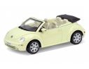 WELLY 22453W VW NEW BEETLE CABRIO YELLOW 1/24 Modellino
