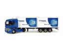 Universal Hobbies UH5634 RENAULT MAGNUM 500AE + DEUX CONTAINERS 20' BOX LINER 1:50 Modellino